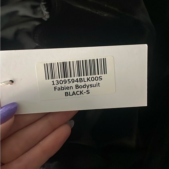 Reformation Fabien Velvet Bodysuit - Picture 4 of 4